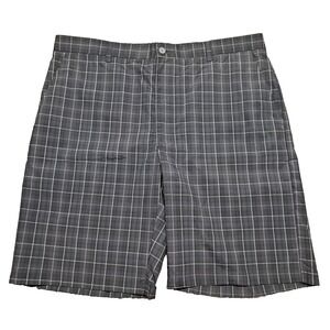 New Ben Hogan Performance Golf Shorts Mens Sz 36 Khaki Dress Chino Work Pockets